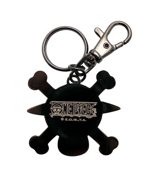 LLAVERO METALICO ONE PIECE SOMBREROS DE PAJA COLOR - Image 2