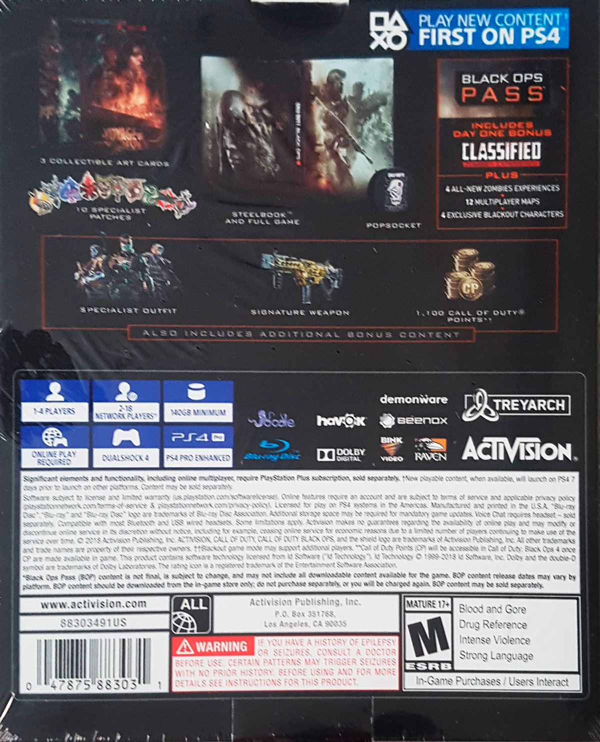 CALL OF DUTY BLACK OPS IIII PRO EDITION - Image 3