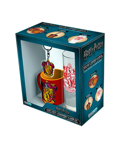 SET DE TAZA LLAVERO Y VASO HARRY POTTER GRYFFINDOR - Image 2