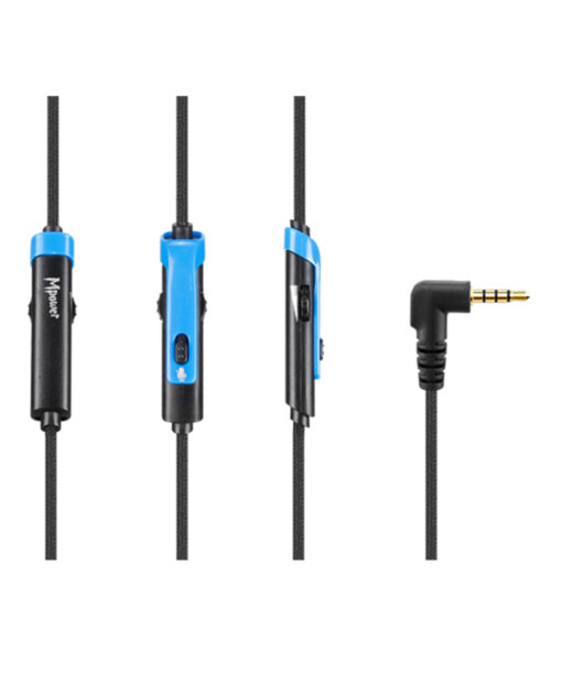 HEADSET PC SADES M POWER NEGRO Y AZUL - Image 2