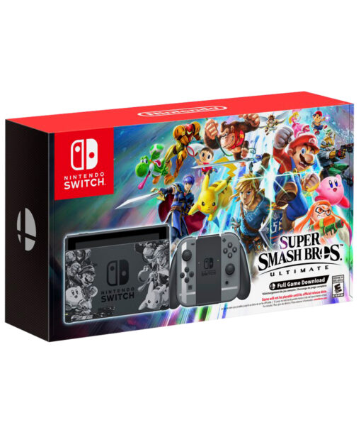 CONSOLA NINTENDO SWITCH 32GB SUPER SMASH BROS ULTIMATE EDICION LIMITADA
