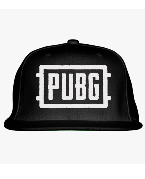 GORRA SNAPBACK PUBG LOGO NEGRA