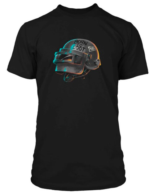 PLAYERA PUBG LOGO NEGRA GRANDE