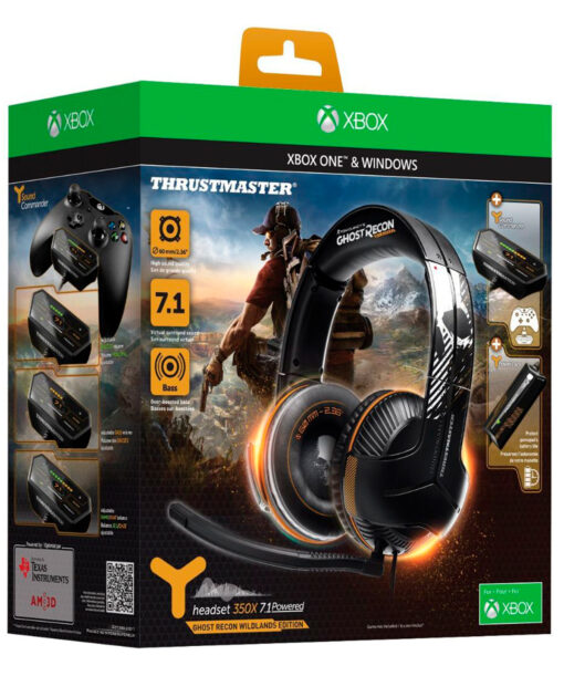 HEADSET XBOX ONE THRUSTMASTER GHOST RECON WILDLANDS Y350X NEGRO - Image 3