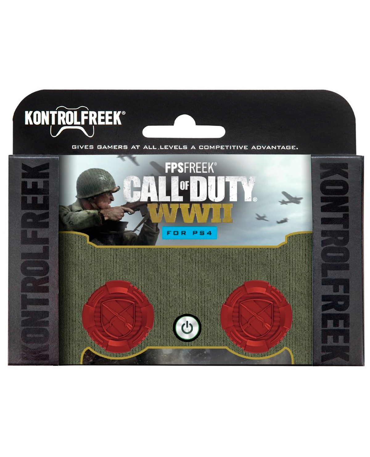 PROTECTORES DE GOMA PARA JOYSTICK PS4 FPS FREEK CALL OF DUTY WWII - Image 2