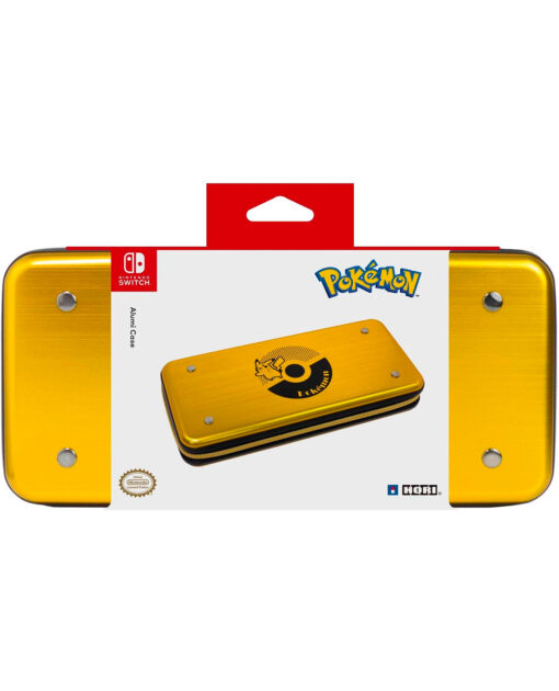 ESTUCHE RIGIDO NINTENDO SWITCH POKEMON PIKACHU DORADO - Image 3