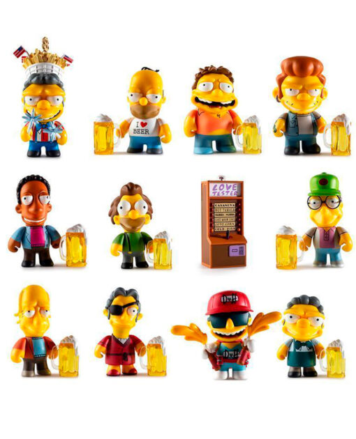 FIGURA KIDROBOT VINYL MINI SERIES THE SIMPSONS MOES TAVERN - Image 2