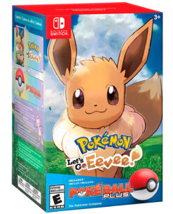 BUNDLE POKEMON LETS GO EEVEE Y CONTROL POKEBALL PLUS