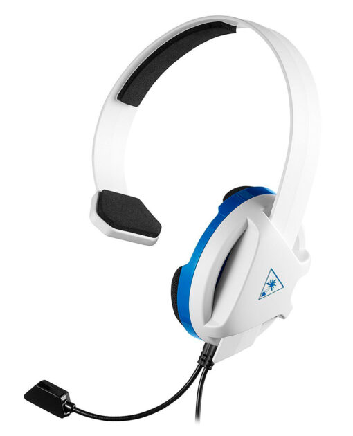 HEADSET PLAYSTATION 4 TURTLE BEACH EAR FORCE RECON CHAT BLANCO Y AZUL