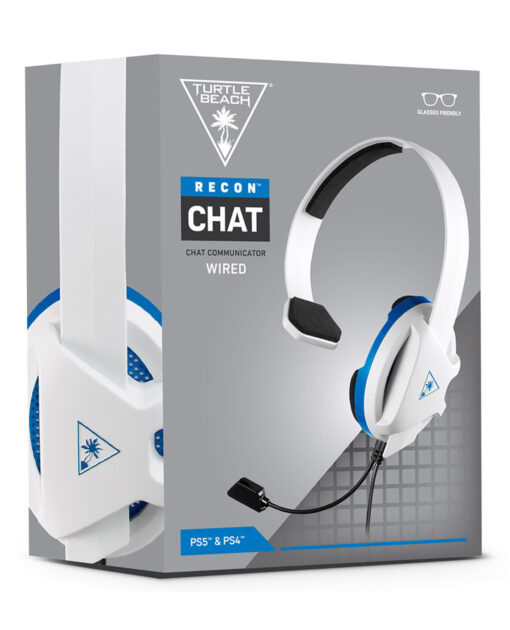 HEADSET PLAYSTATION 4 TURTLE BEACH EAR FORCE RECON CHAT BLANCO Y AZUL - Image 2