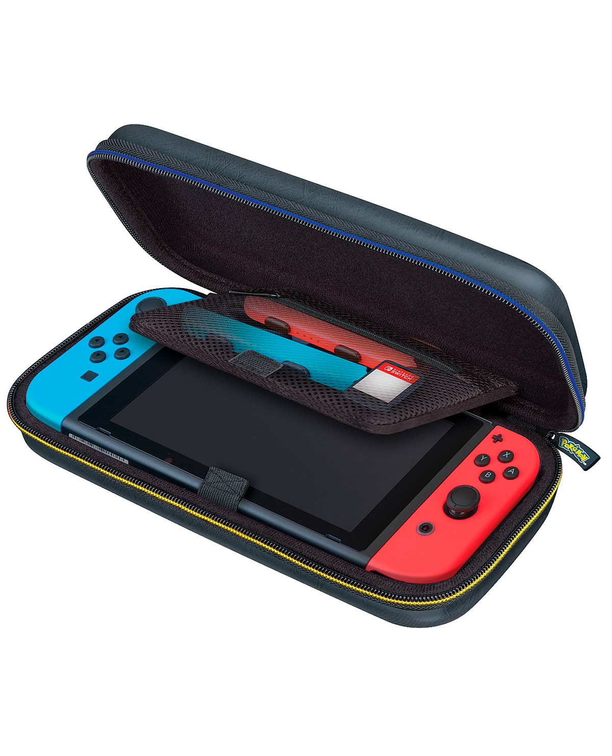 ESTUCHE RIGIDO NINTENDO SWITCH POKEMON PIKACHU NEGRO - Image 3