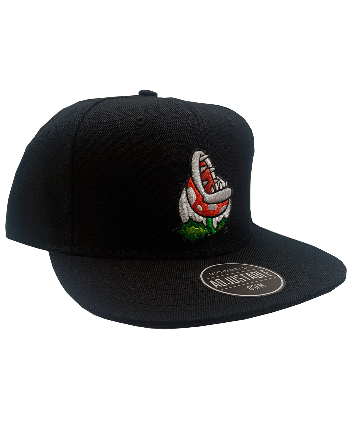 GORRA SNAPBACK SUPER MARIO PIRANHA PLANT NEGRA - Image 2