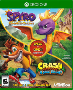 SPYRO - CRASH REMASTERED GAME BUNDLE