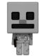 Figura De Acción Minecraft Skeleton En Llamas - 3.25 Pulgadas, Posable, Con Accesorios