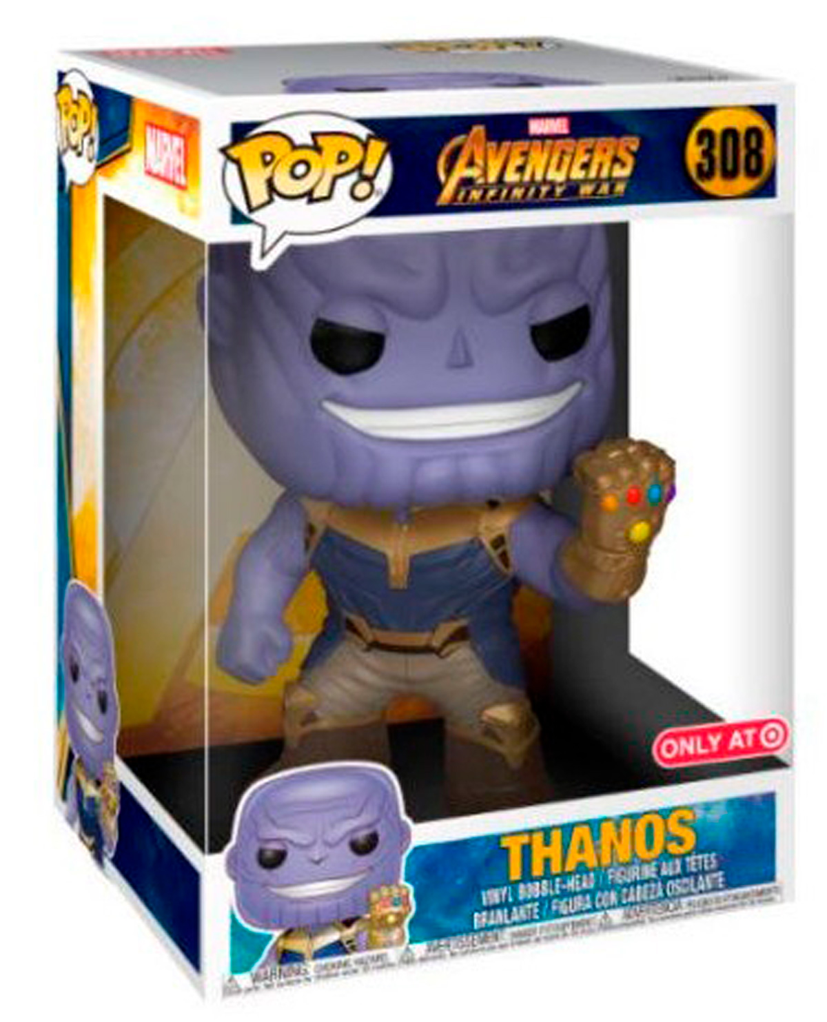 MONOGRAM Busto Di Thanos 20 Cm – Statuetta Da Collezione Marvel – Dettagli Curati E Colorati - 3