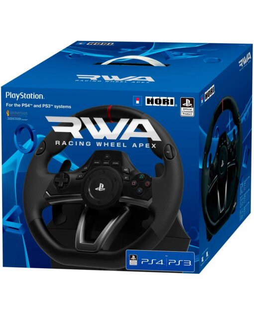VOLANTE ALAMBRICO PLAYSTATION 4 HORI CON PEDAL - Image 3