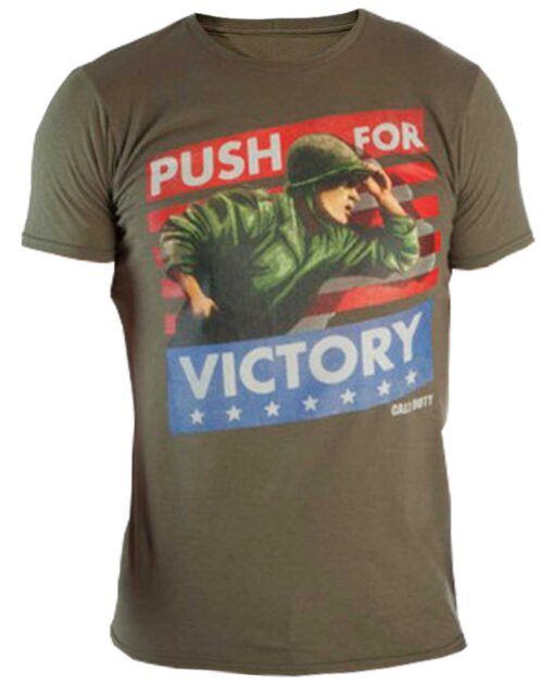 PLAYERA CALL OF DUTY PUSH FOR VICTORY CHICA