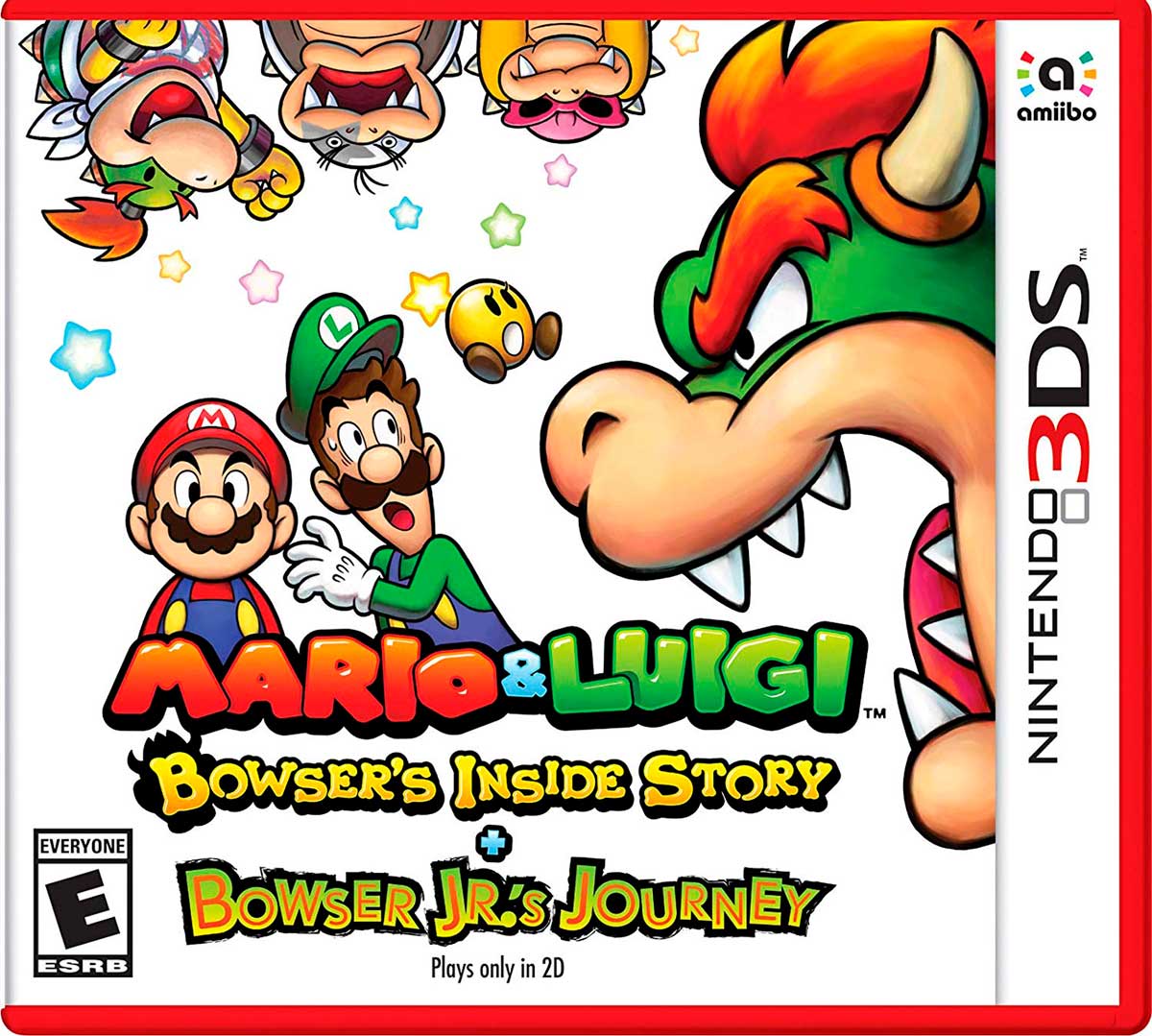 MARIO AND LUIGI BOWSERS INSIDE STORY PLUS BOWSER JR