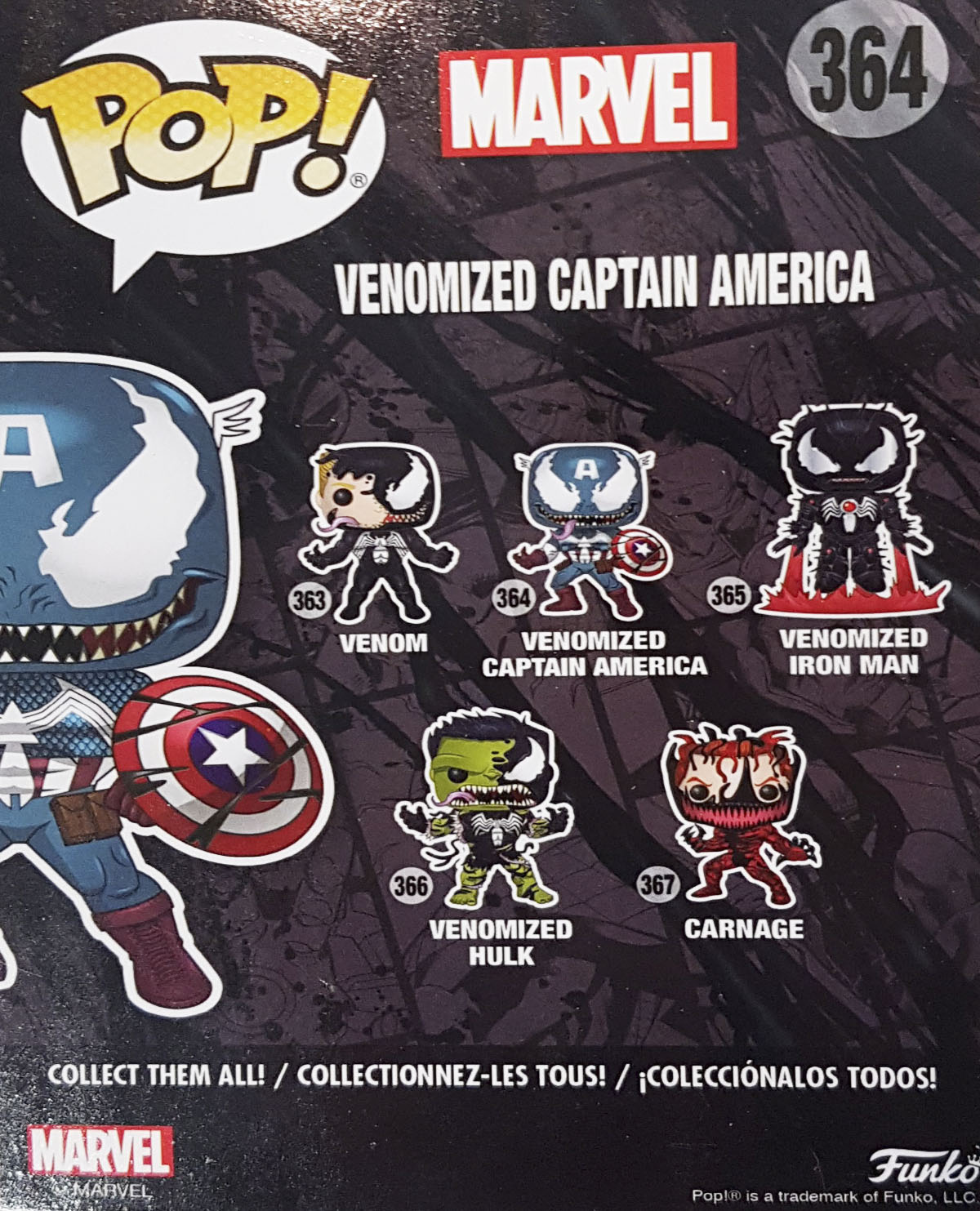 FIGURA POP MARVEL VENOMIZED CAPTAIN AMERICA - Image 3