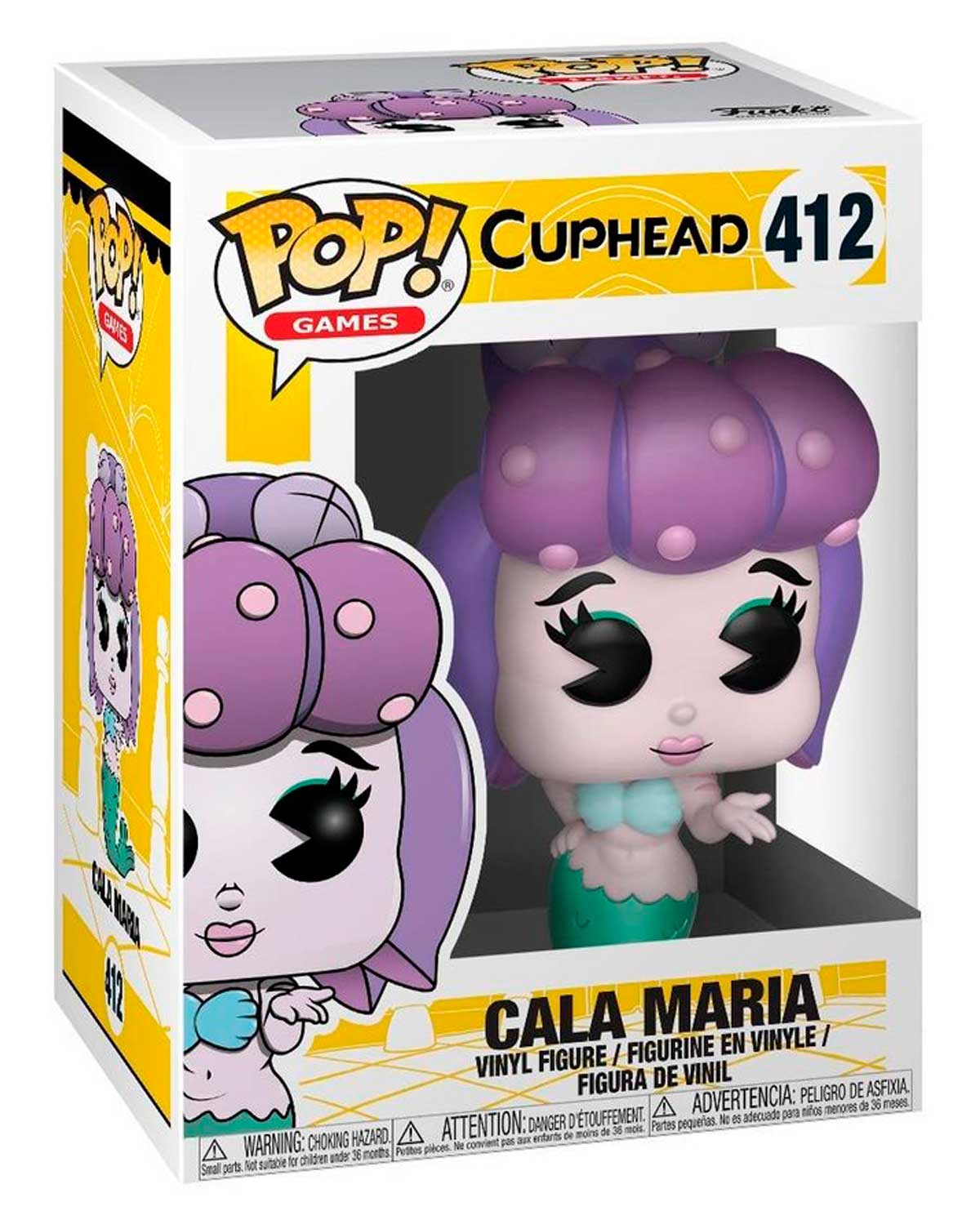 FIGURA POP CUPHEAD CALA MARIA - Image 2
