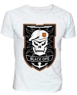 PLAYERA CALL OF DUTY SOG LOGO BLANCA CHICA