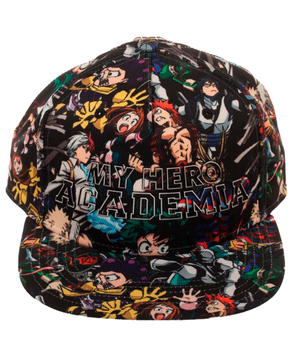 GORRA SNAPBACK MY HERO ACADEMIA SUBLIMADA