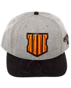 GORRA CLASICA CALL OF DUTY BLACK OPS 4 LOGO GRIS