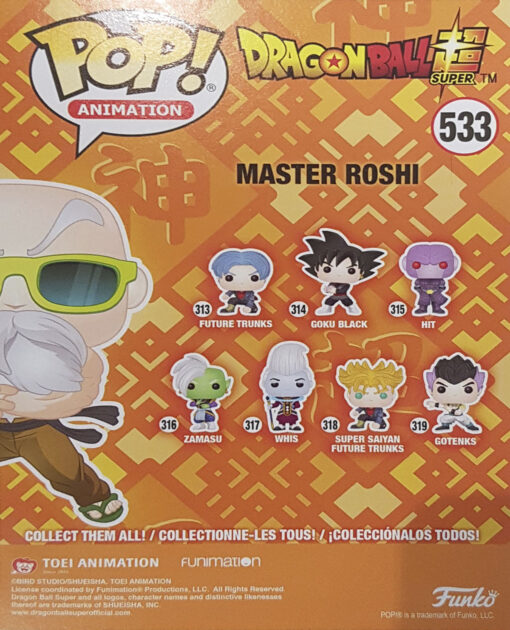 FIGURA POP DRAGON BALL SUPER MASTER ROSHI - Image 3