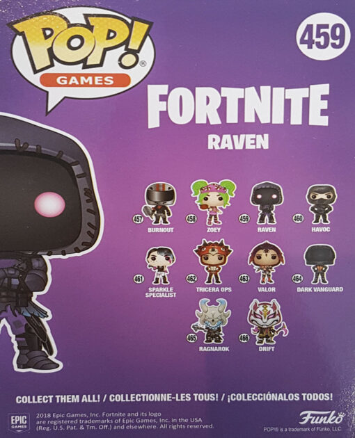 FIGURA POP FORTNITE RAVEN - Image 2