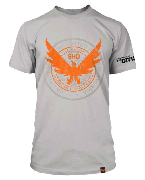 PLAYERA THE DIVISION 2 SEAL GRIS MEDIANA