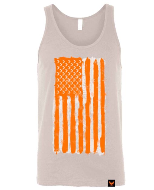PLAYERA SIN MANGAS THE DIVISION 2 FLAG GRIS GRANDE