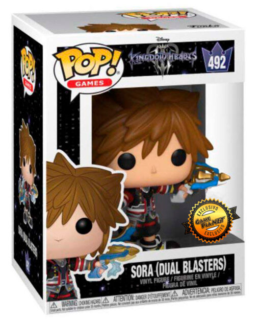 FIGURA POP KINGDOM HEARTS III SORA DUAL BLASTERS EXCLUSIVO GAMEPLANET - Image 2