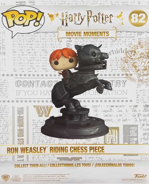 FIGURA POP HARRY POTTER RON RIDING CHESS PIECE - Image 3