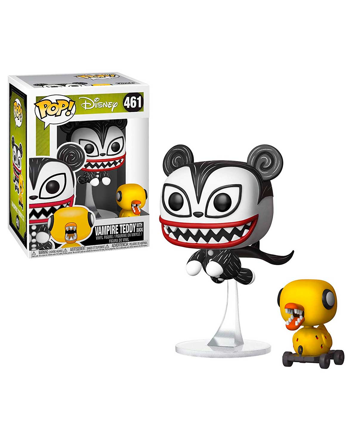 FIGURA POP THE NIGHTMARE BEFORE CHRISTMAS VAMPIRE TEDDY WITH DUCK - Image 2