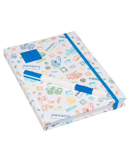 LIBRETA CON PLUMA LEGO AZUL - Image 2