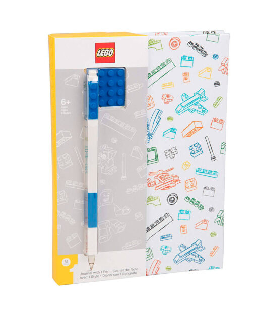 LIBRETA CON PLUMA LEGO AZUL - Image 3