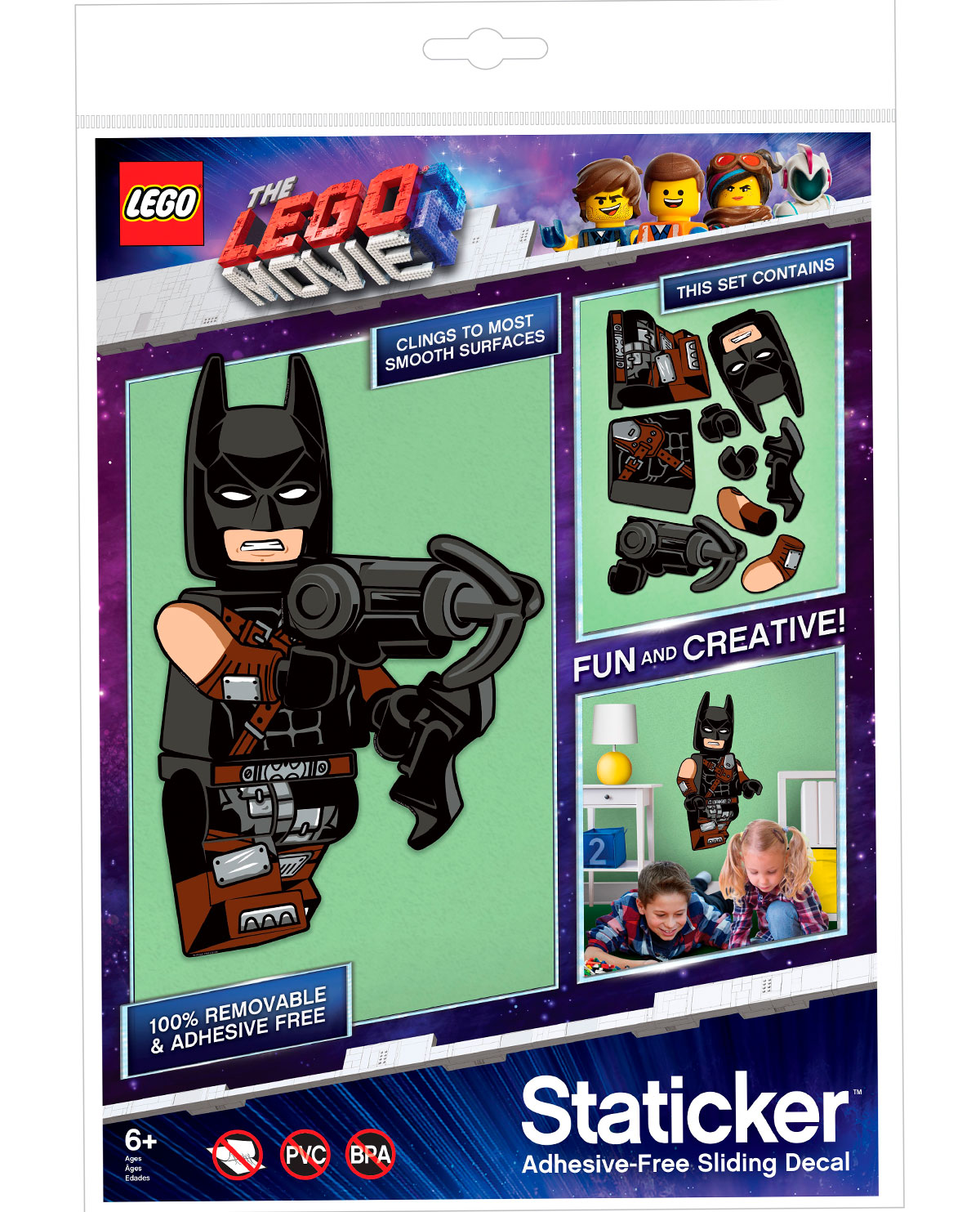 STICKER LEGO MOVIE 2 BATMAN