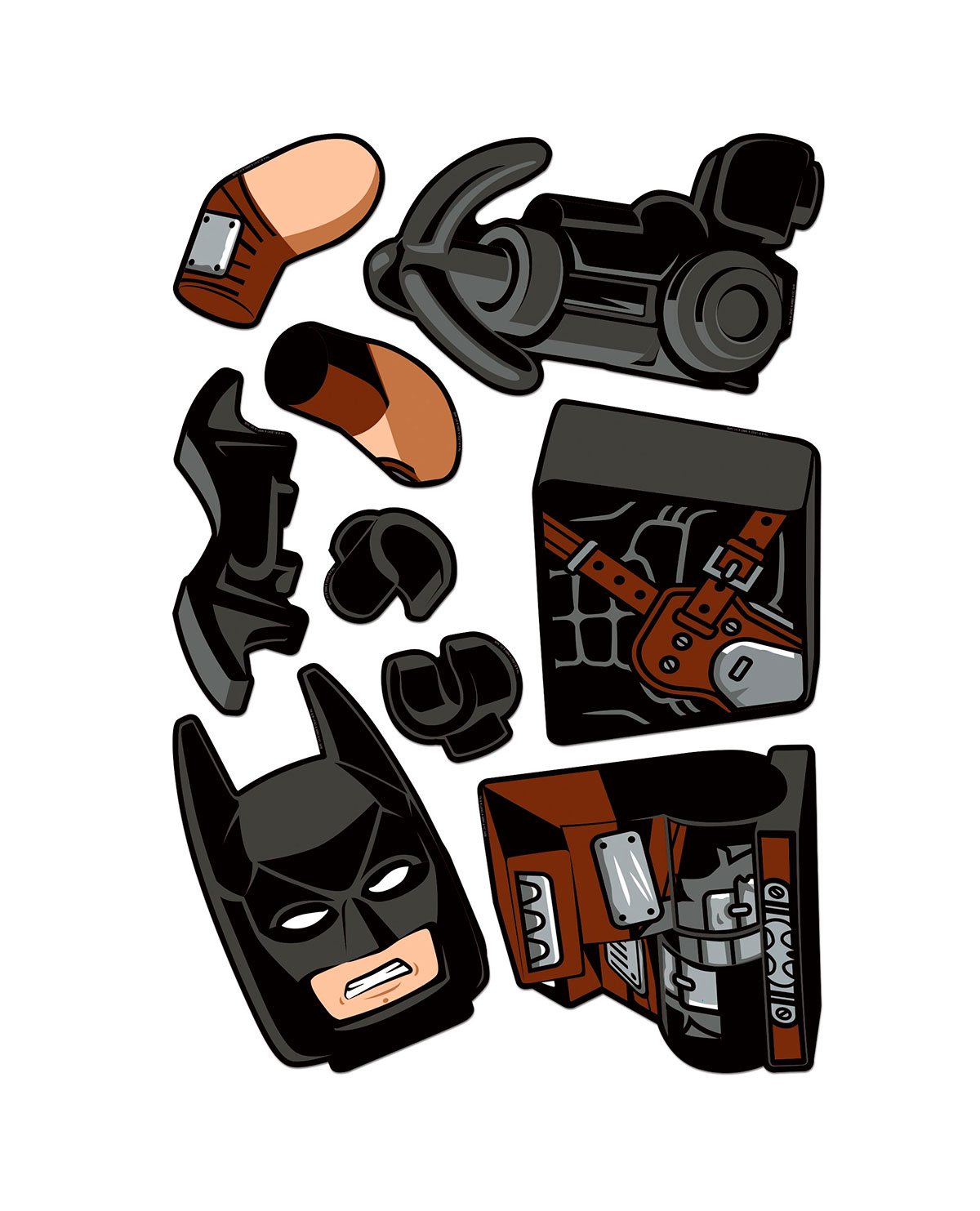 STICKER LEGO MOVIE 2 BATMAN - Image 2