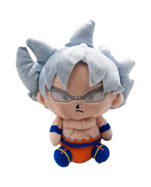 PELUCHE DRAGON BALL SUPER GOKU ULTRA INSTINTO 15 CMS