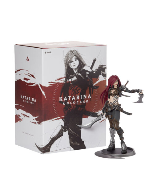 ESTATUA LEAGUE OF LEGENDS KATARINA UNLOCKED - Image 3
