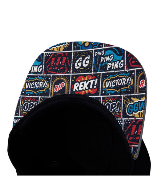 GORRA CLASICA LEAGUE OF LEGENDS COMIC SUBLIMADA NEGRA - Image 2