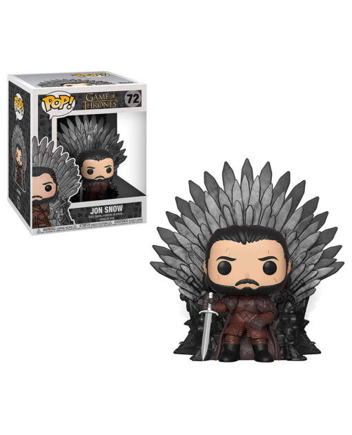 FIGURA POP GAME OF THRONES JON SNOW SITTING ON THRONE - Image 3