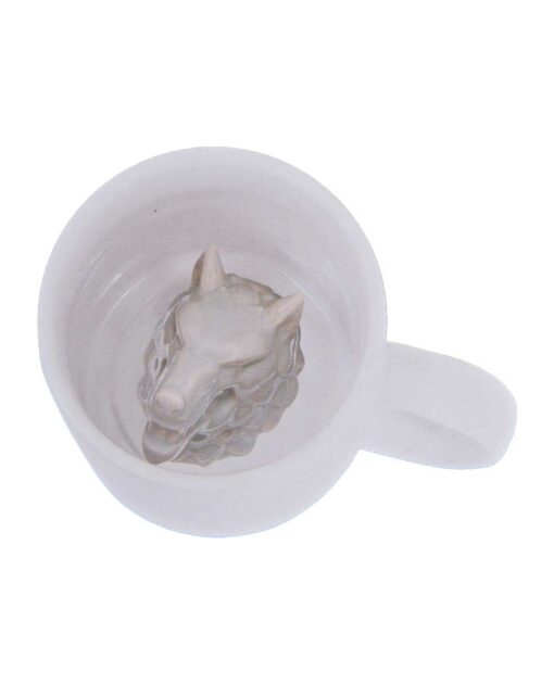 TAZA DE CERAMICA GAME OF THRONES DIREWOLF 3D - Image 2