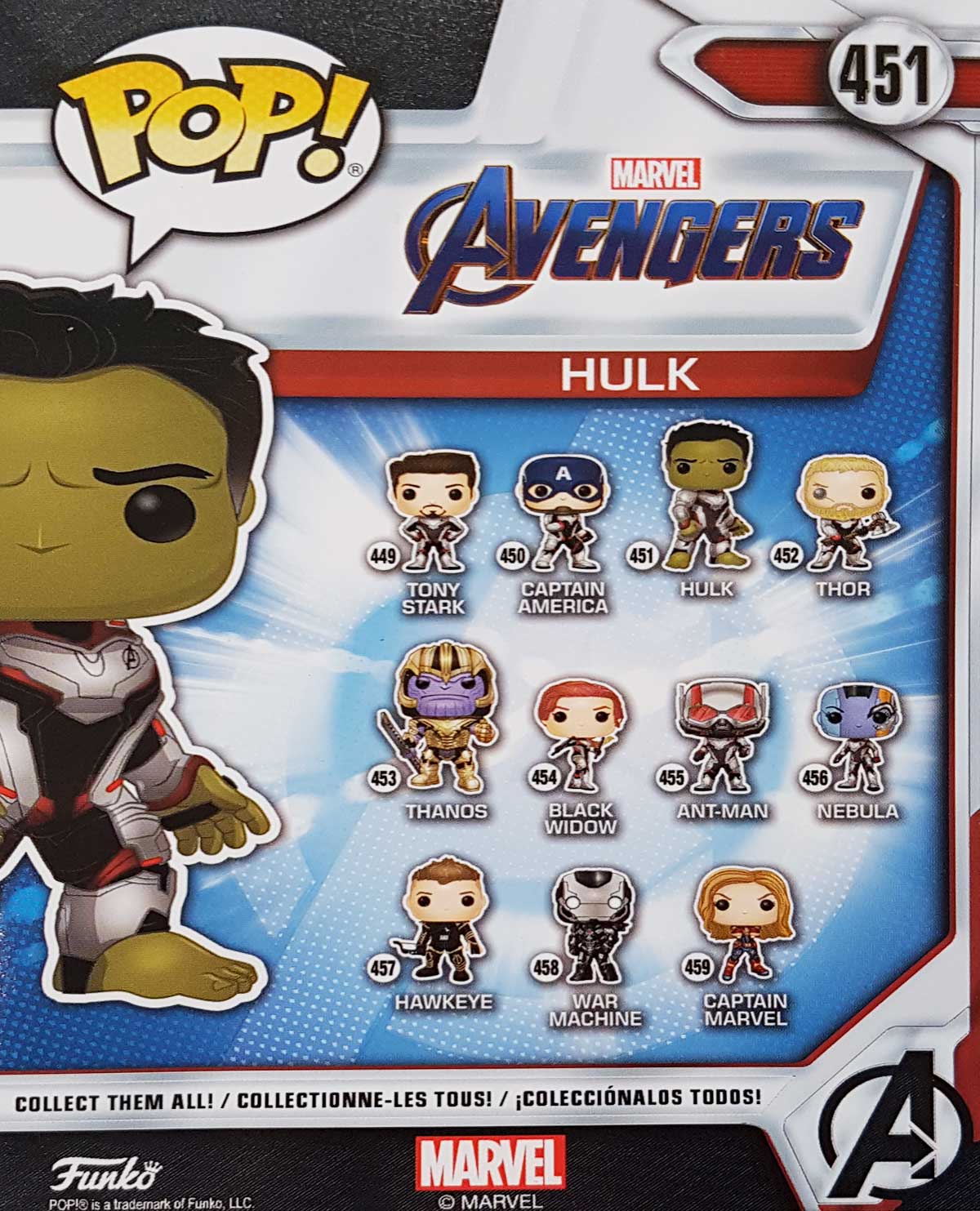FIGURA POP AVENGERS ENDGAME HULK - Image 3