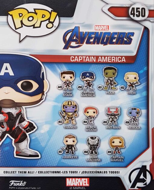 FIGURA POP AVENGERS ENDGAME CAPITAN AMERICA - Image 3