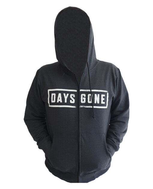 SUDADERA DAYS GONE LOGO NEGRA GRANDE