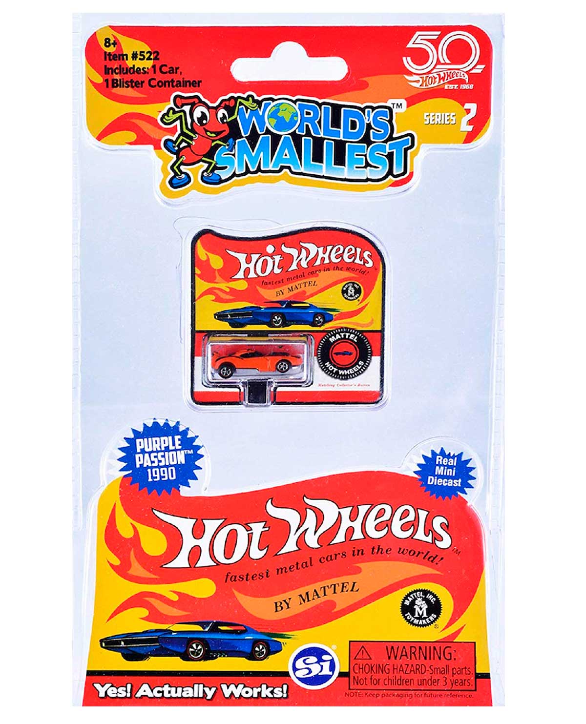 FIGURA WORLDS SMALLEST HOT WHEELS SERIES 2