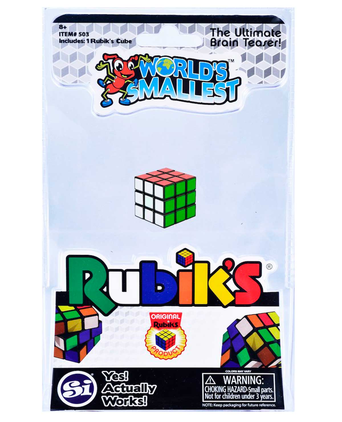 LLAVERO WORLDS SMALLEST CUBO DE RUBIK