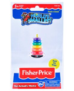 FIGURA WORLDS SMALLEST FISHER PRICE ROCK A STACK