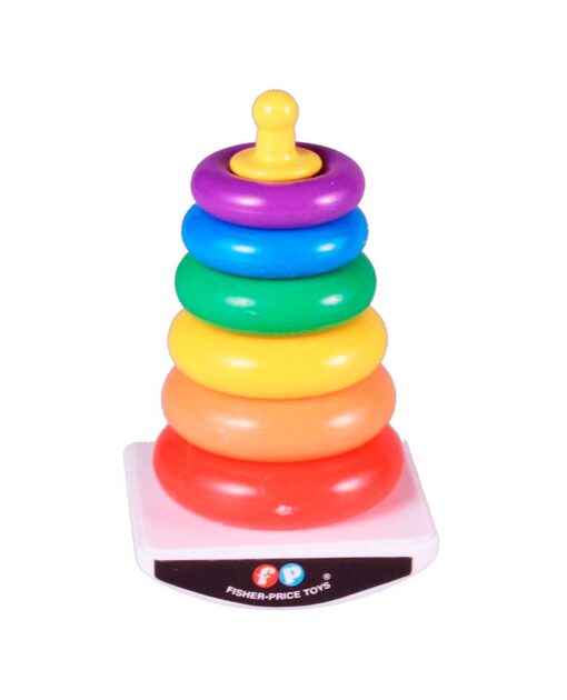 FIGURA WORLDS SMALLEST FISHER PRICE ROCK A STACK - Image 3